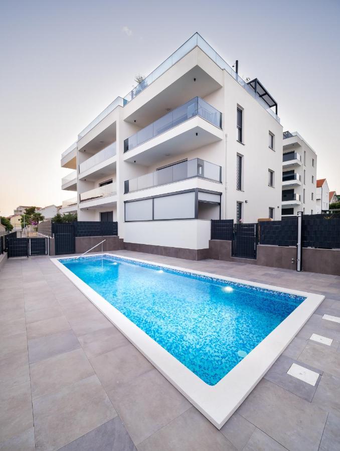 Luxury Apartment- Balcony- Private Rooftop And Jacuzzi- Common Pool Trogir Exterior foto