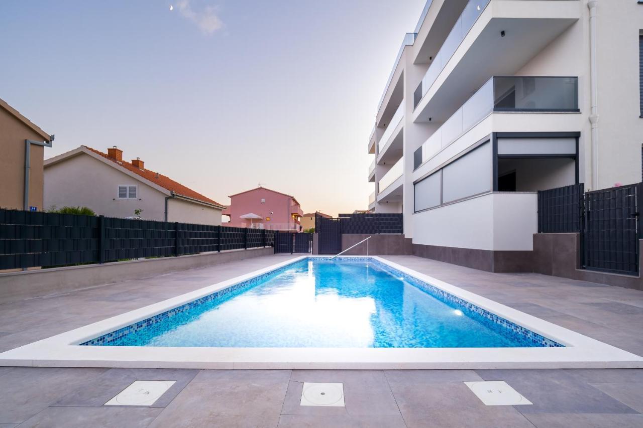 Luxury Apartment- Balcony- Private Rooftop And Jacuzzi- Common Pool Trogir Exterior foto